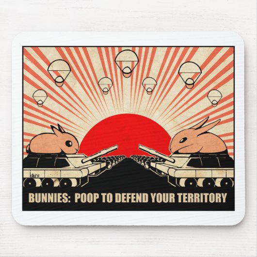 warbunny.jpg mousepad (Vorne)