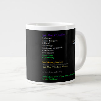 Warcraft WoW-Kaffee-Tasse Jumbo-Tasse