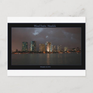 Ward Centre Honolulu Postkarte