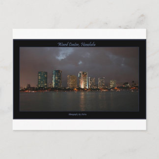 Ward Centre Honolulu Postkarte