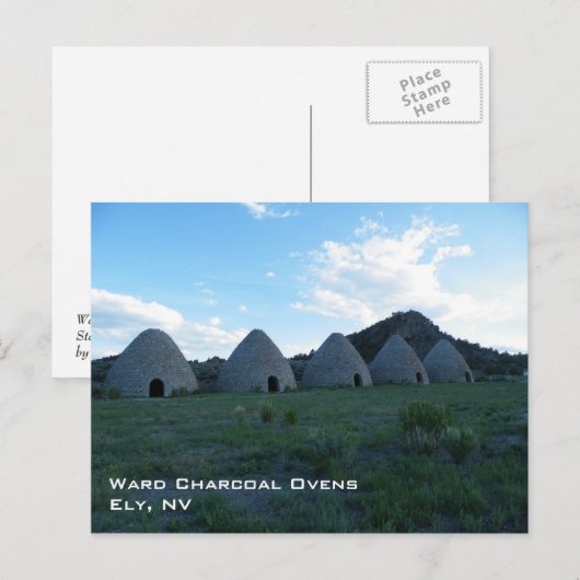 Ward Charcoal Ovens Postkarte (Vorne/Hinten)