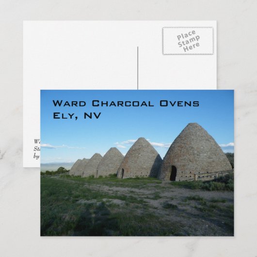Ward Charcoal Ovens Postkarte (Vorne/Hinten)