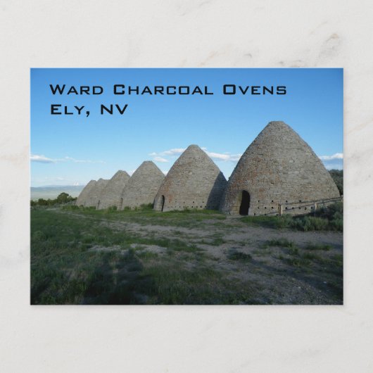 Ward Charcoal Ovens Postkarte (Vorderseite)