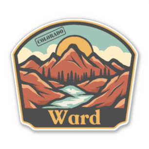 Ward, Colorado Aufkleber