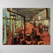 Ward in Hospital in Arles von Vincent van Gogh Poster (Vorne)