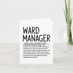 Ward Manager Karte