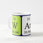 Ward Periodenname Tasse (Vorderseite Links)