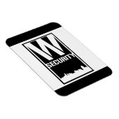 Ward Security Rectangle Magnet (Rechte Seite)