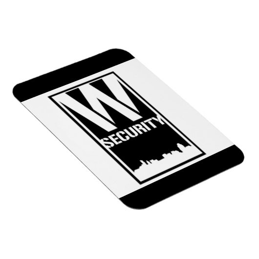 Ward Security Rectangle Magnet (Rechte Seite)