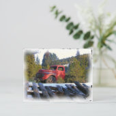 WARD TRUCK POSTCARD POSTKARTE (Stehend Vorderseite)