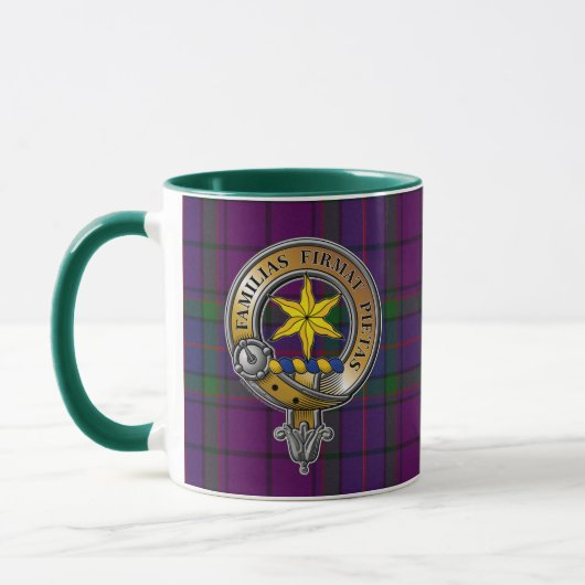 Wardlaw Tartan & Abzeichen Tasse (Links)