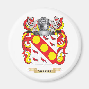Wardle Familienwappen (Wappen) Magnet