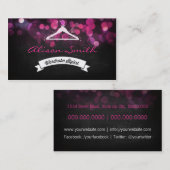 Wardrobe Stylist Visitenkarte (Vorne/Hinten)