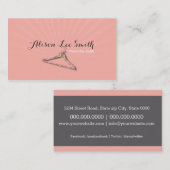 Wardrobe-Stylist Visitenkarte (Vorne/Hinten)