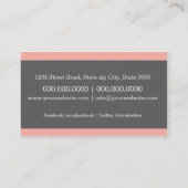 Wardrobe-Stylist Visitenkarte (Rückseite)