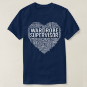 Wardrobe Supervisor Herz T-Shirt (Design vorne)