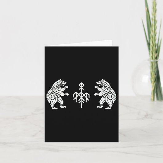 Wardruna Dancing Bears Karte (Vorderseite)