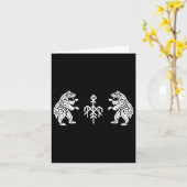 Wardruna Dancing Bears Karte (Gelbe Blume)