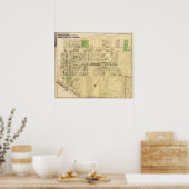 Wards 11, 13 of Pittsburgh, Pennsyvania Poster (Küche)