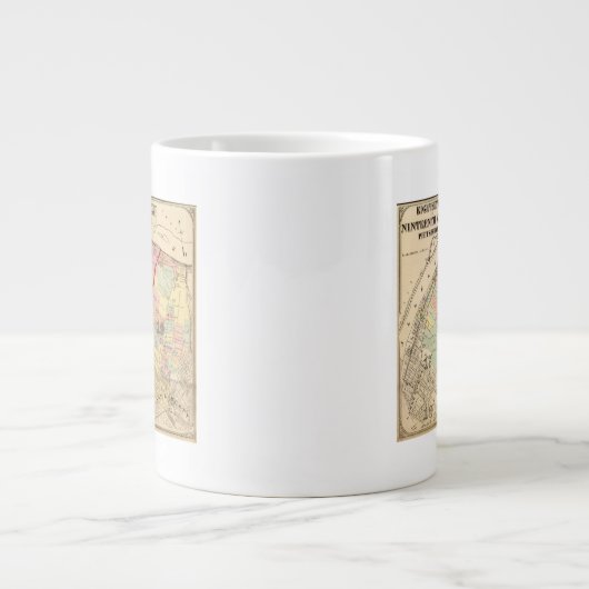 Wards 1819 of Pittsburgh, Pennsyvania Jumbo-Tasse (Vorderseite)