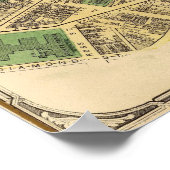 Wards 5, 7-8 of Pittsburgh, Pennsyvania Poster (Ecke)