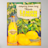 Ward's Lemon Crush in den 1920er Jahren Poster (Vorne)