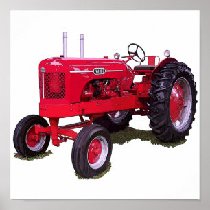 Wards-Traktor Poster