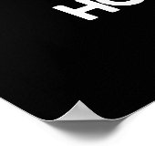 Wäre dein Kaffee nicht so heiß wie ich, dunkle BG? Poster (Ecke)