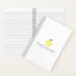 Wäre es nicht Cool, wenn...Org Spiral Notebook Notizblock