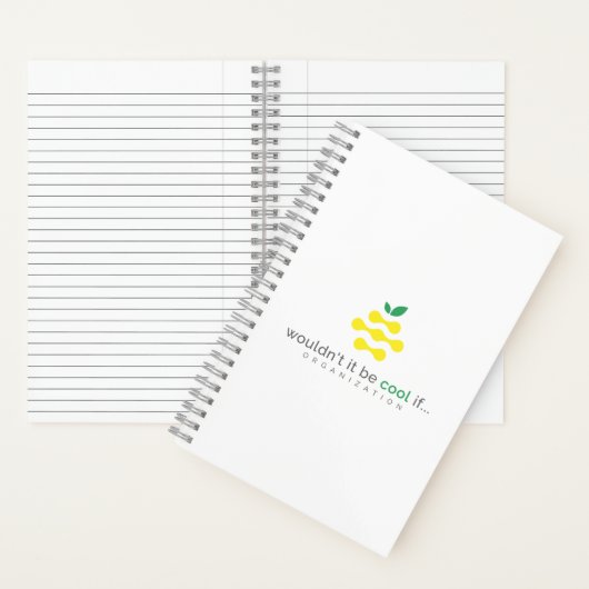 Wäre es nicht Cool, wenn...Org Spiral Notebook Notizblock (Innen)
