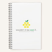 Wäre es nicht Cool, wenn...Org Spiral Notebook Notizblock (Vorderseite)