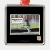 Wäre es nicht einfacher silbernes ornament (Vorne)