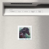 Wäre es Pferde - Friesian Hornet Magnet (In Situ (Geschirrspüler))