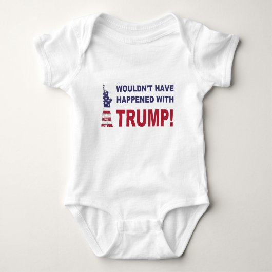 Wäre mit Trump nicht passiert! Baby Strampler (Vorderseite)