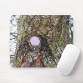 Wäre nicht Holz Knot Mousepad (Mit Mouse)