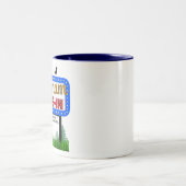 Wareham Drive-In-Kaffee-Tasse Zweifarbige Tasse (Mittel)