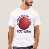 Wareham Kickball League T-Shirt (Vorderseite)