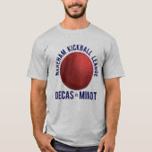 Wareham Kickball League Tee (Vorderseite)