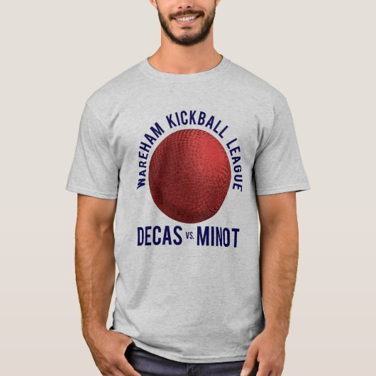 Wareham Kickball League Tee (Vorderseite)