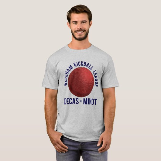 Wareham Kickball League Tee (Vorne ganz)