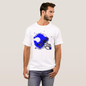 Wareham Vikings Splash Helmet T-Shirt (Vorne ganz)