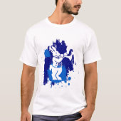 Wareham White Rabbit Splash T-Shirt (Vorderseite)