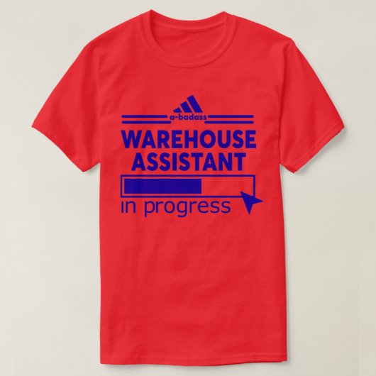 WAREHOUSE-HILFE T-Shirt (Design vorne)