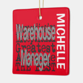 Warehouse Manager Extraordinaire CUSTOM Keramikornament (Links)