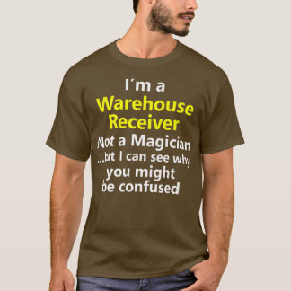 Warehouse Receiver Associate Worker Job Night T-Shirt