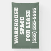 Warehouse Space for Lease Banner (Vertikal)