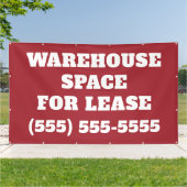 Warehouse Space for Lease Banner (Außenbereich)