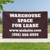 Warehouse Space Lease Banner (Außenbereich)