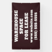 Warehouse Space Lease Banner (Vertikal)