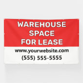 Warehouse Space Lease Banner (Horizontal)